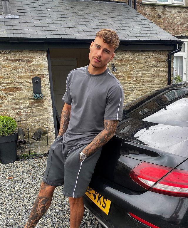 Men's 2-Piece Sports Set – Short Sleeve T-Shirt & Shorts