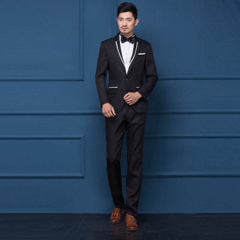 VANTA Classic Black 2-Piece Suit