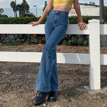VANTA FlareFit Split-Line Jeans