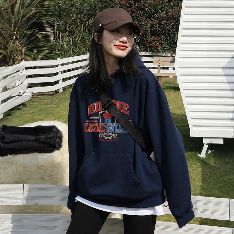 Style Hooded Lightweight Sweatshirt for Women