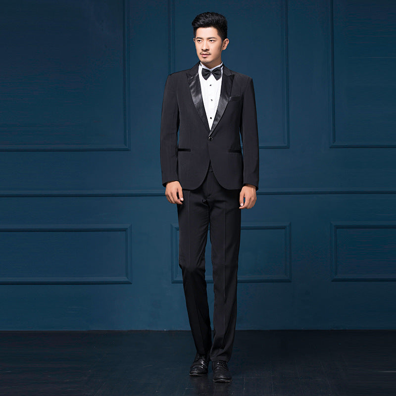 VANTA Classic Black 2-Piece Suit