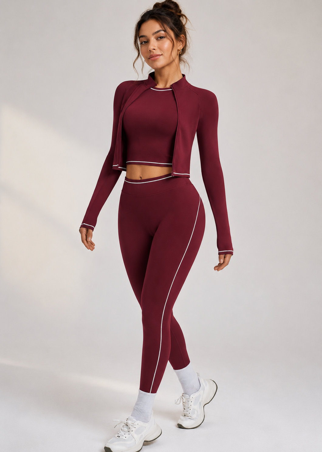 Women’s 3-Piece Athletic Running & Fitness Set