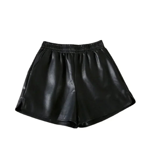 Women's Wide Leg Shorts – High Waist Elastic Casual Summer Style