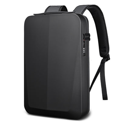 Business Laptop Backpack – Carbon Fiber Hard Case for Work & Commute