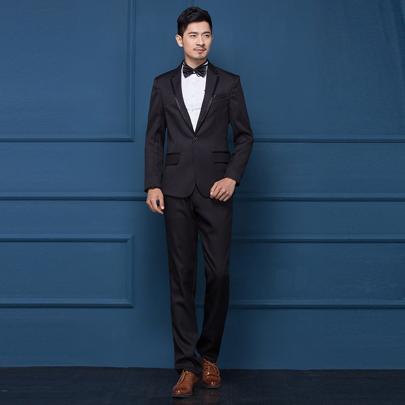 VANTA Classic Black 2-Piece Suit