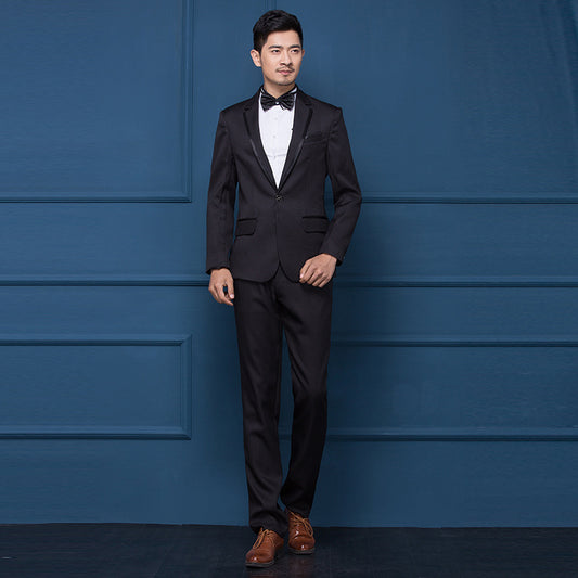 VANTA Classic Black 2-Piece Suit